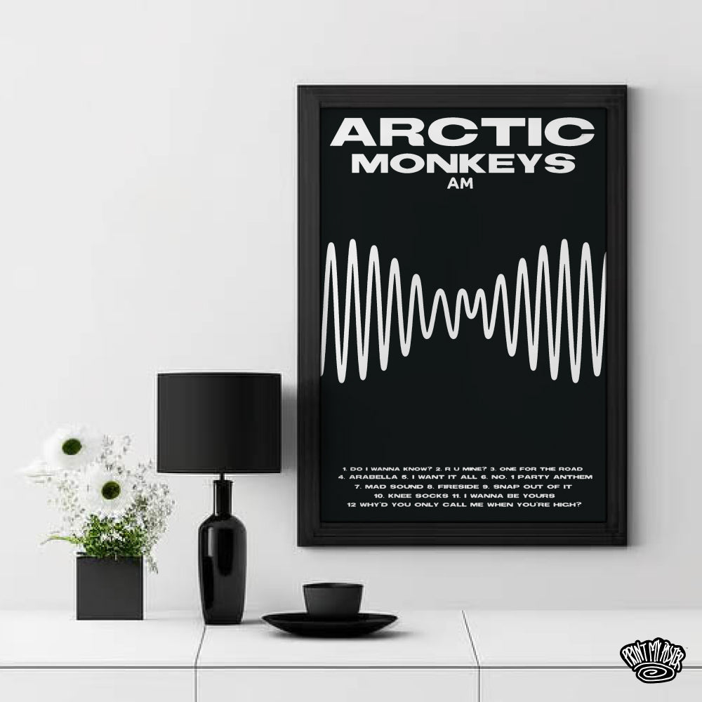 Arctic Monkeys - AM Music Poster