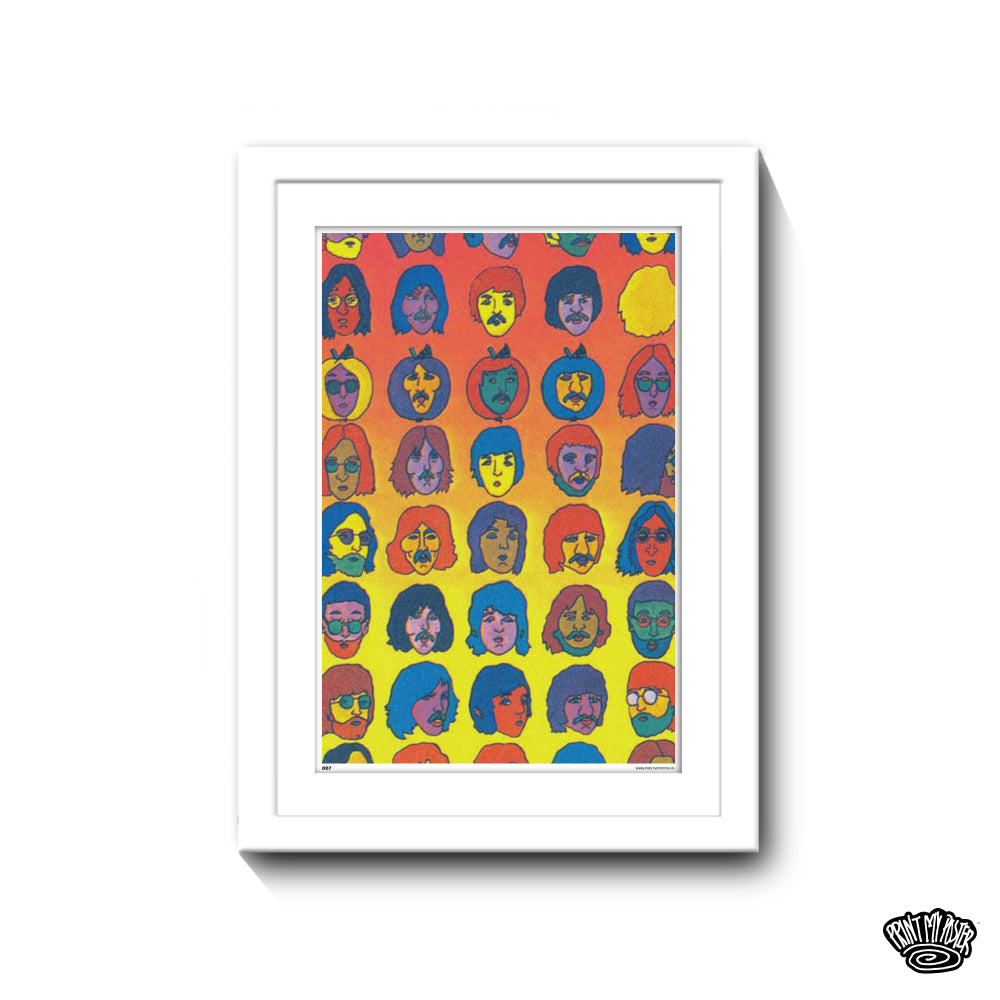 Abstract Art Poster - Corporate Hippie Vibe III