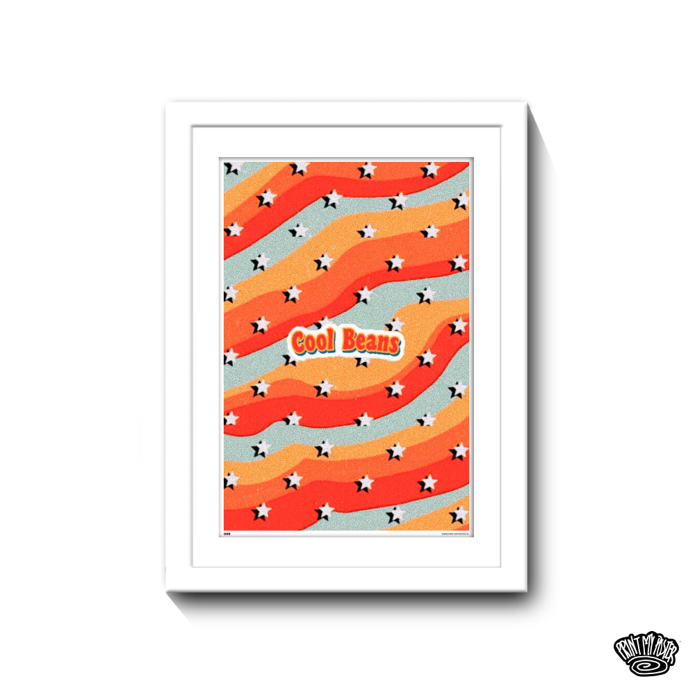 Abstract Art Poster - Corporate Hippie Vibe II
