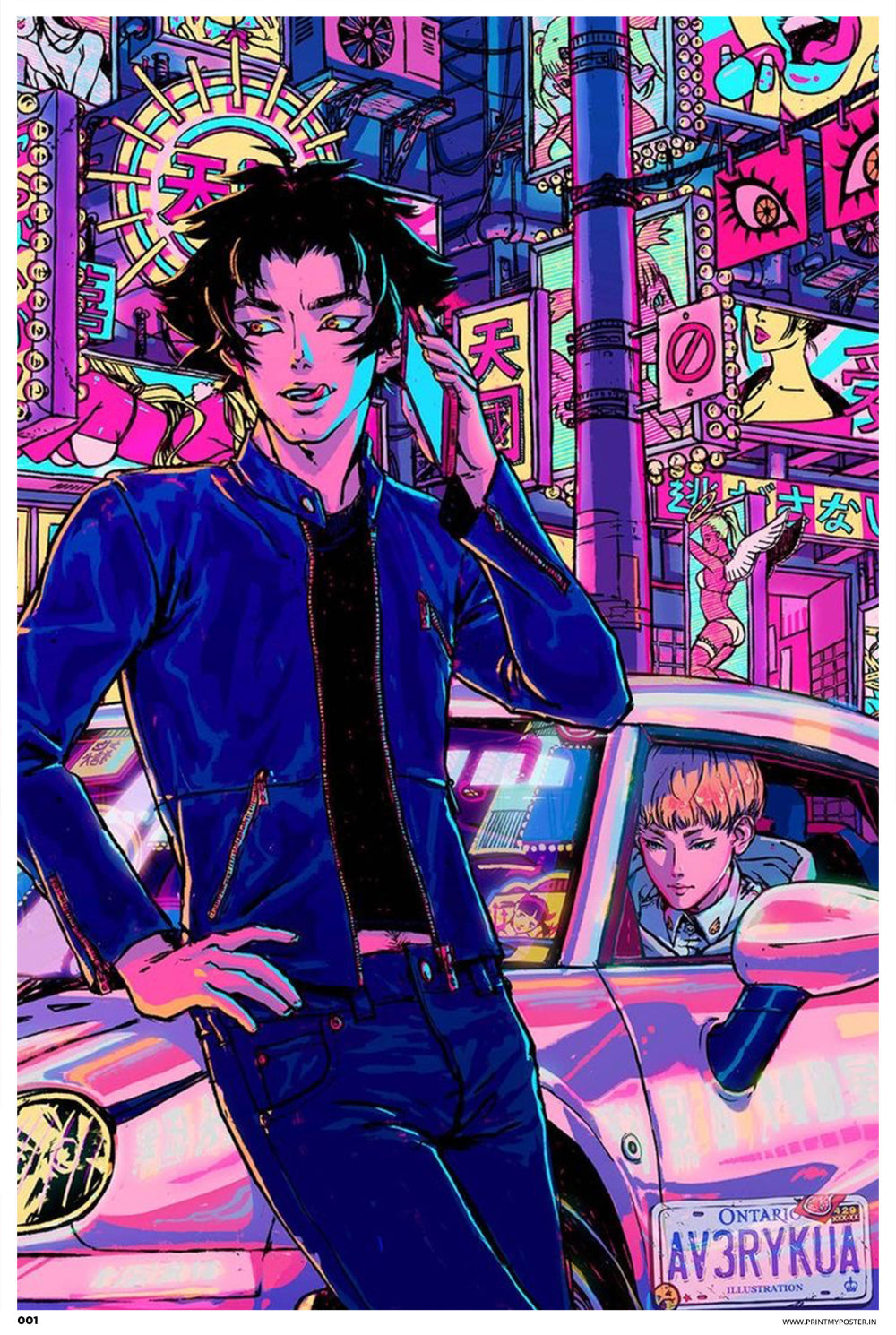 Devilman Crybaby Poster - Akira Fudo x Ryo Asuka