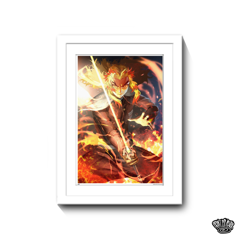 Demon Slayer: Kimetsu no Yaiba - Big Bro Rengoku Poster