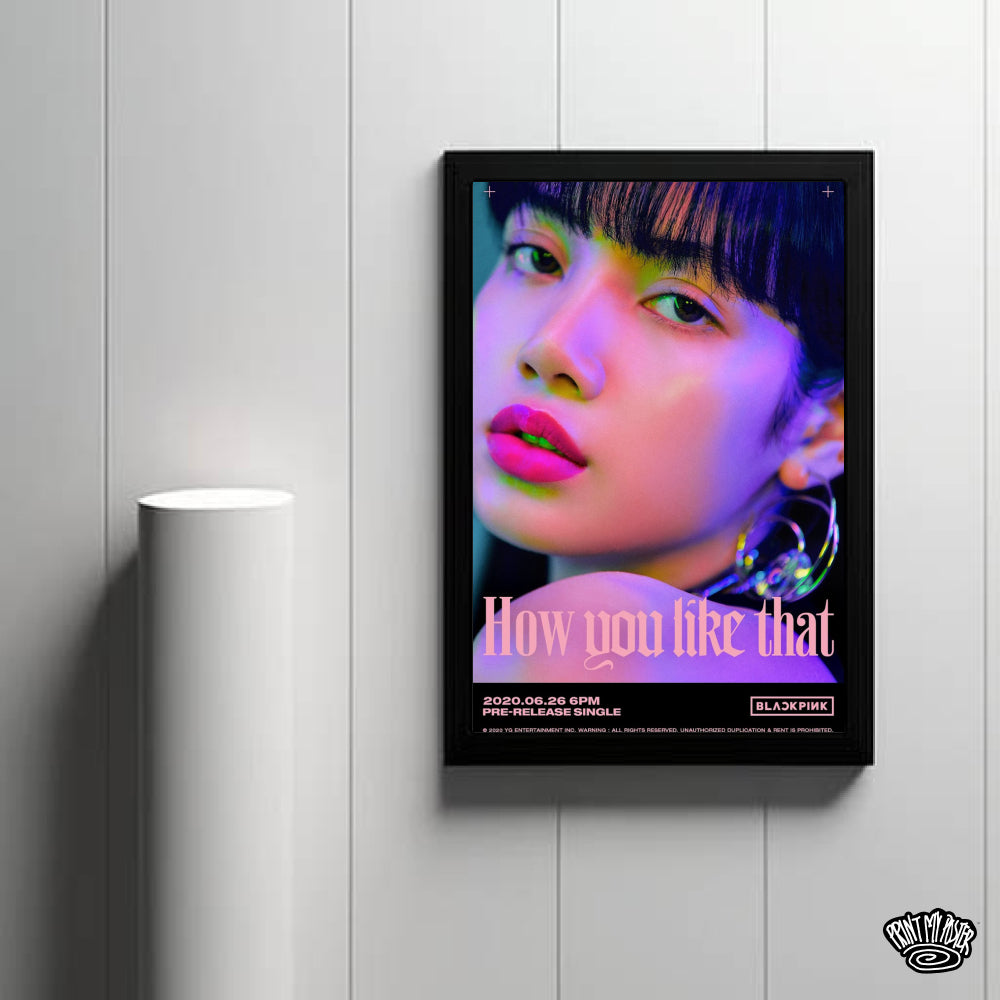 BLACKPINK Poster - How you like that IV