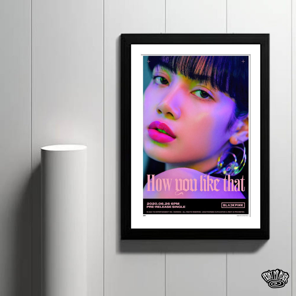 BLACKPINK Poster - How you like that IV