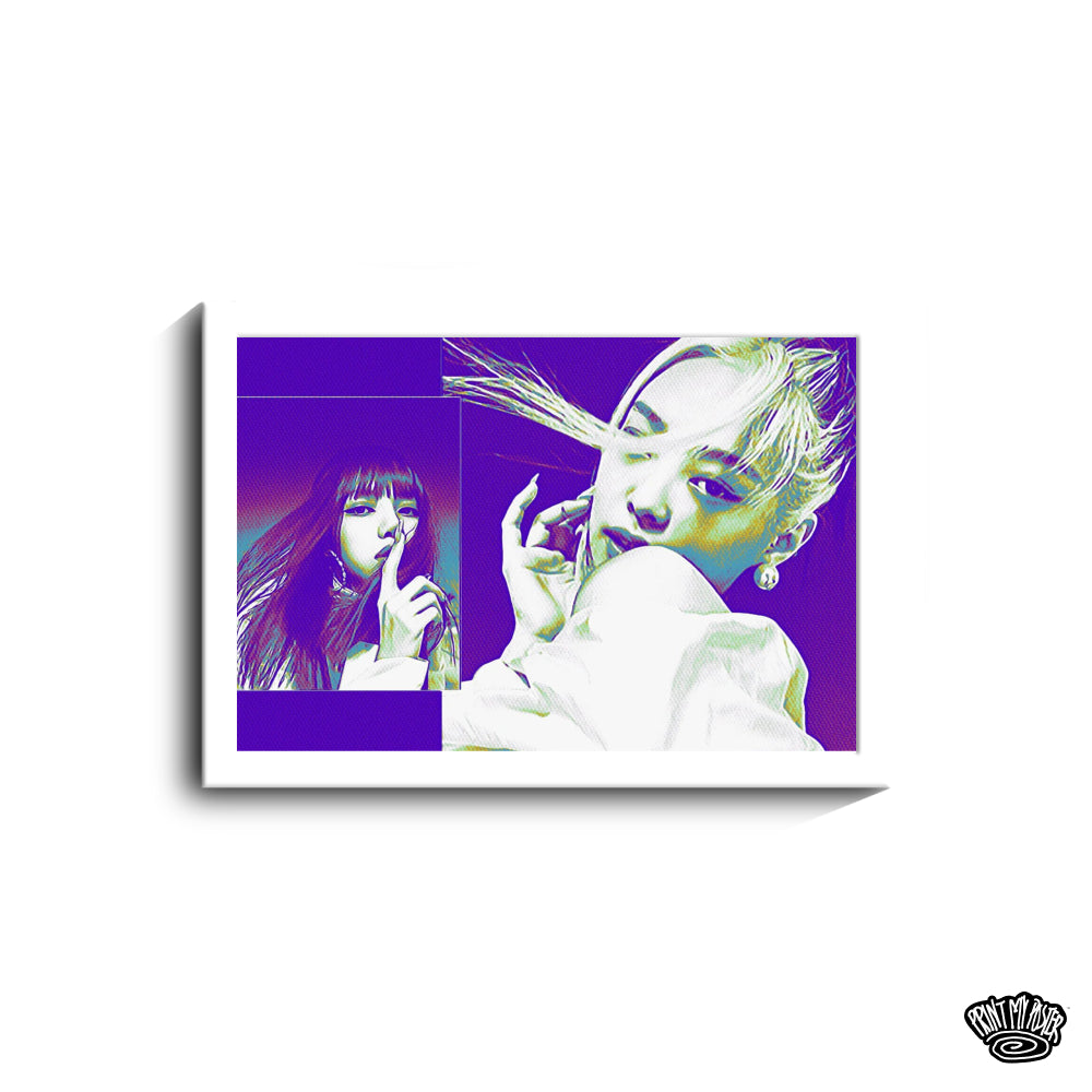 BLACKPINK Poster - Jisoo x Lalisa