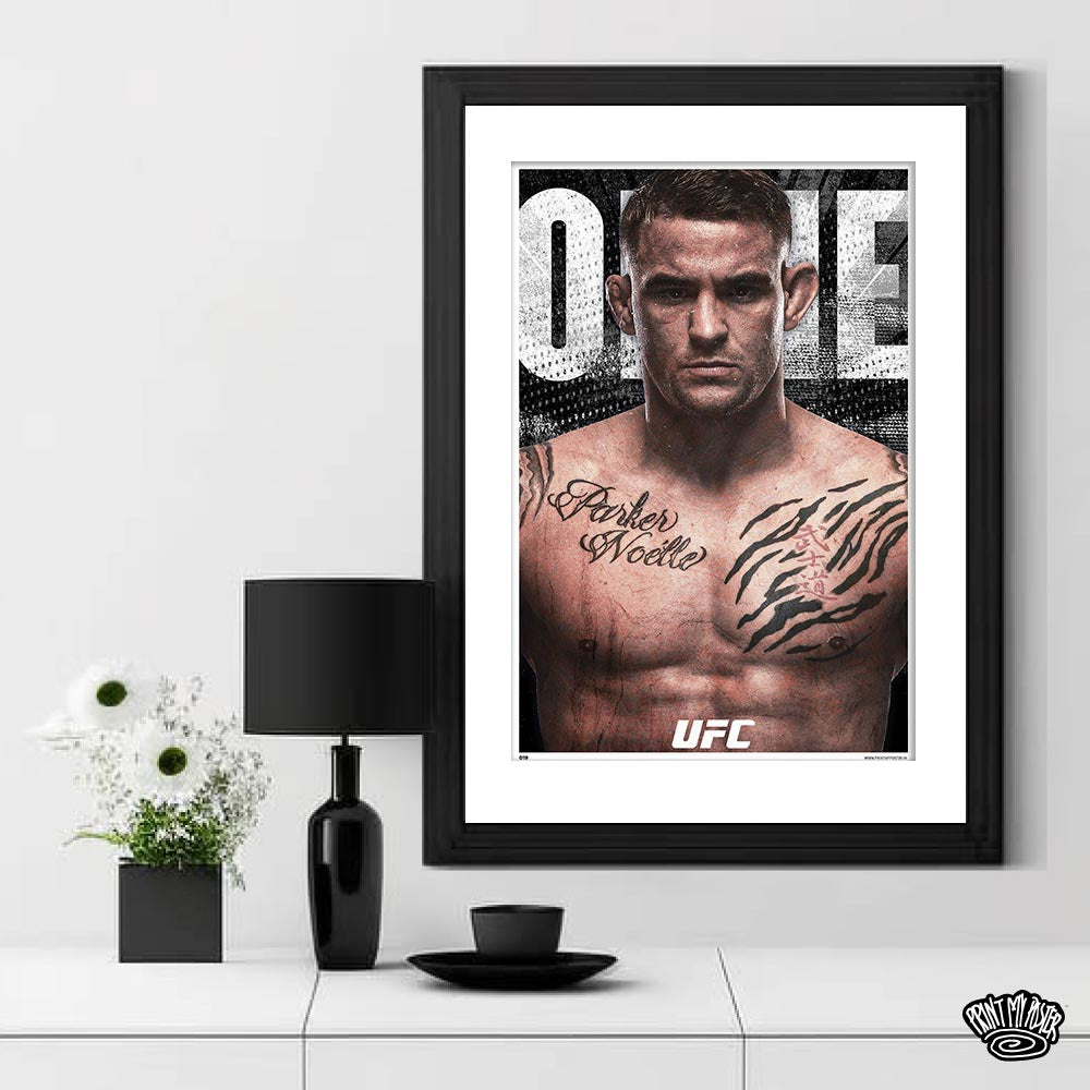 UFC Poster - Dustin Poirier