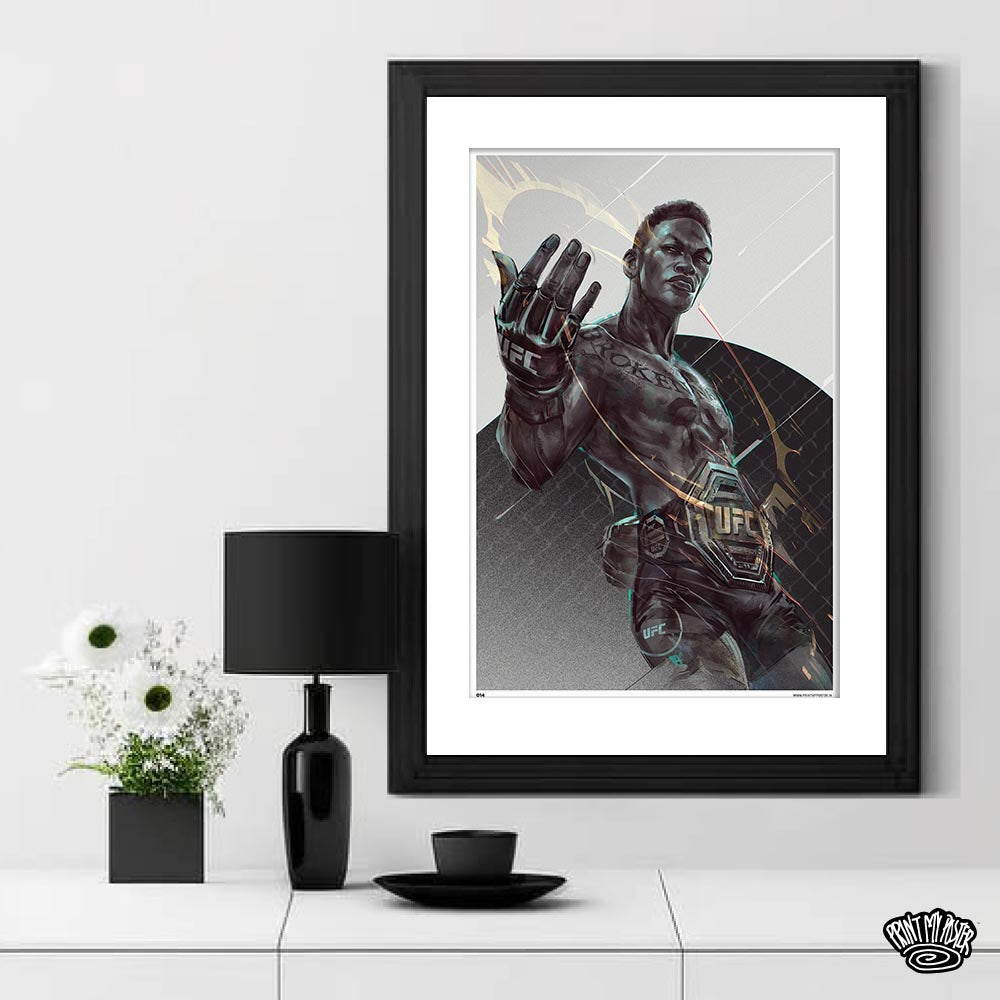 UFC Poster - Israel Adesanya