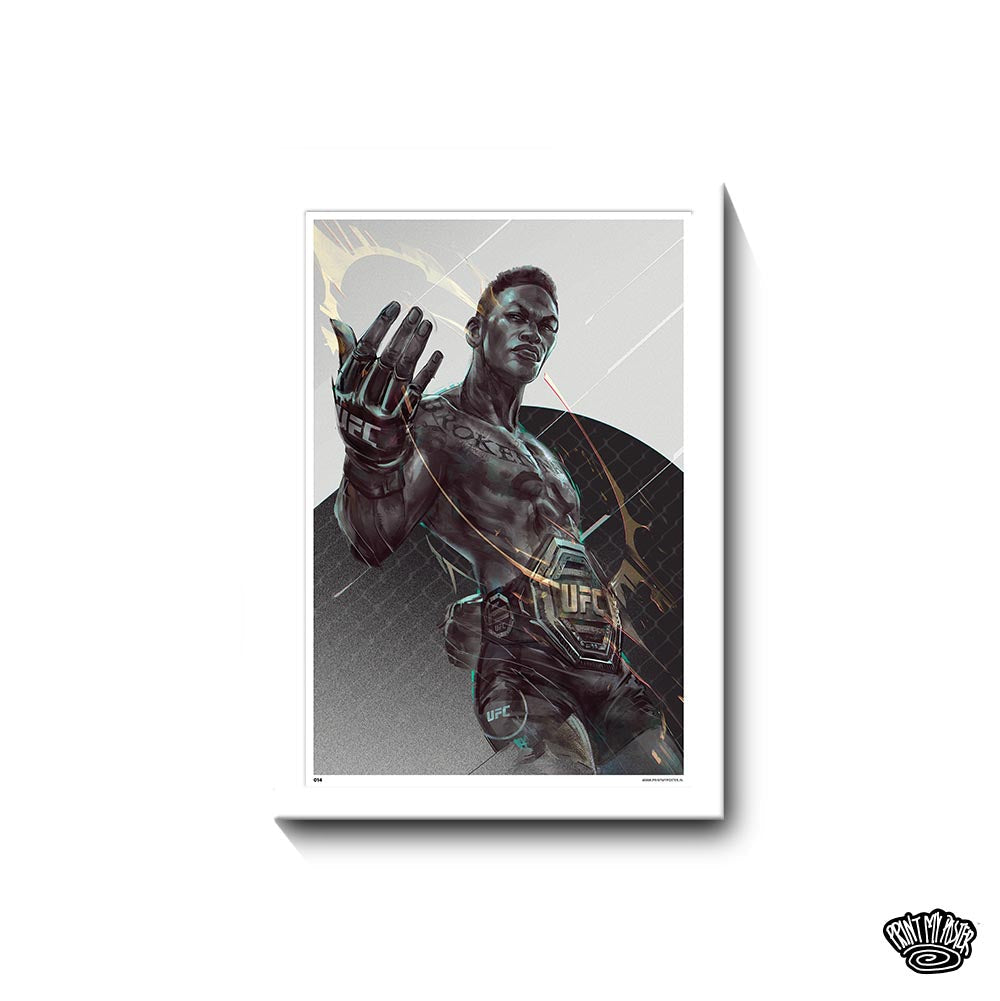 UFC Poster - Israel Adesanya
