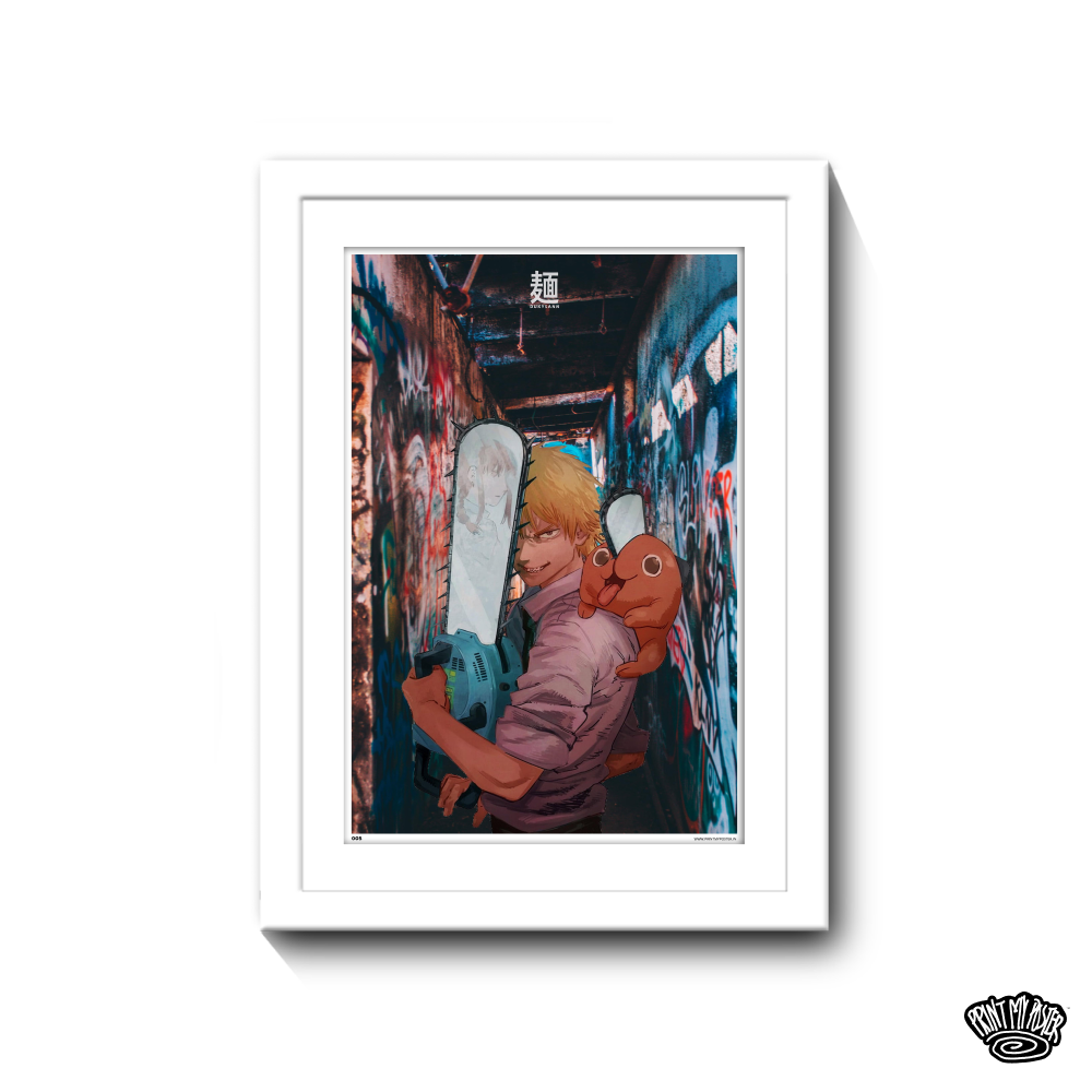 Chainsaw Man Poster - Denji w Pochita