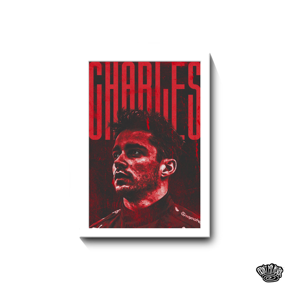 F1 Poster - Charles Leclerc