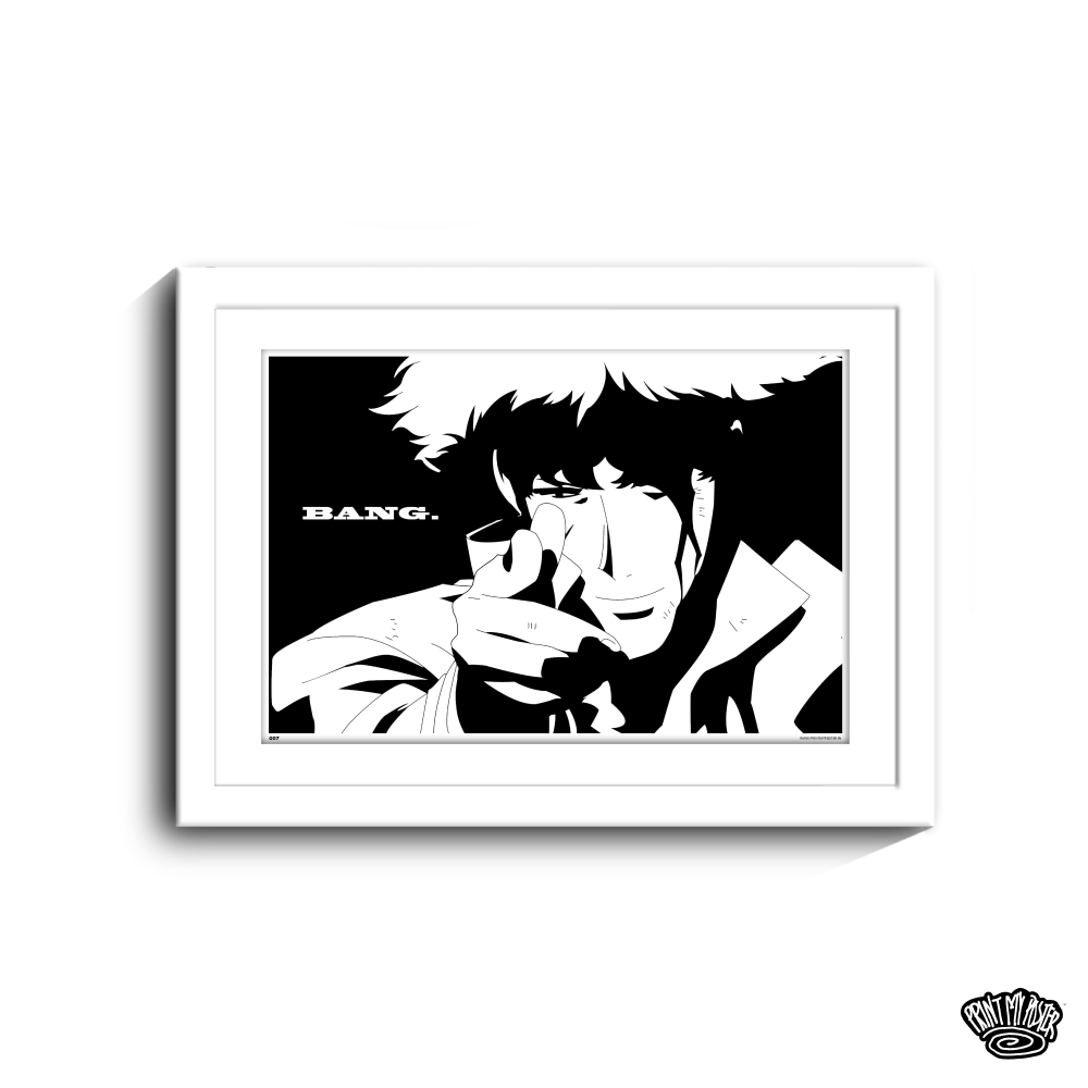 Cowboy Bebop Poster - Spike's Bang