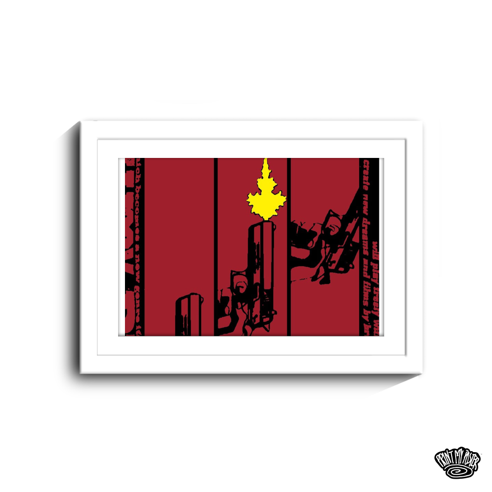 Cowboy Bebop Poster - Blazing Gun