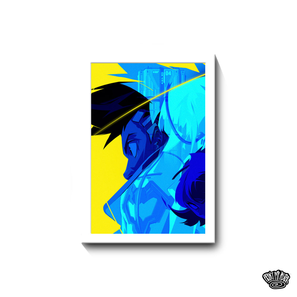 Cyberpunk: Edgerunners Poster - David x Lucy