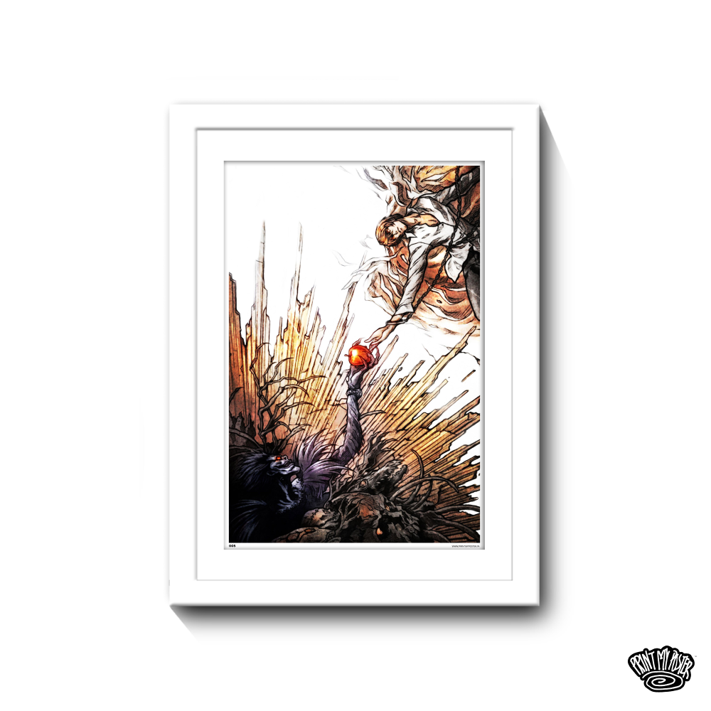 Death Note Poster - Ryuk x Light