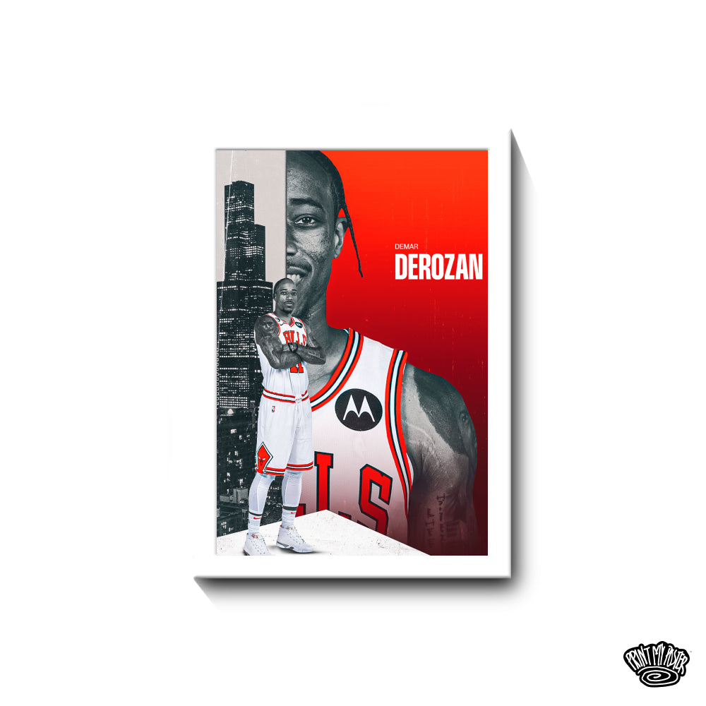 Basketball Poster - Demar Derozan