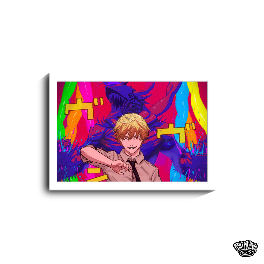 Chainsaw Man Poster - Denji calling.