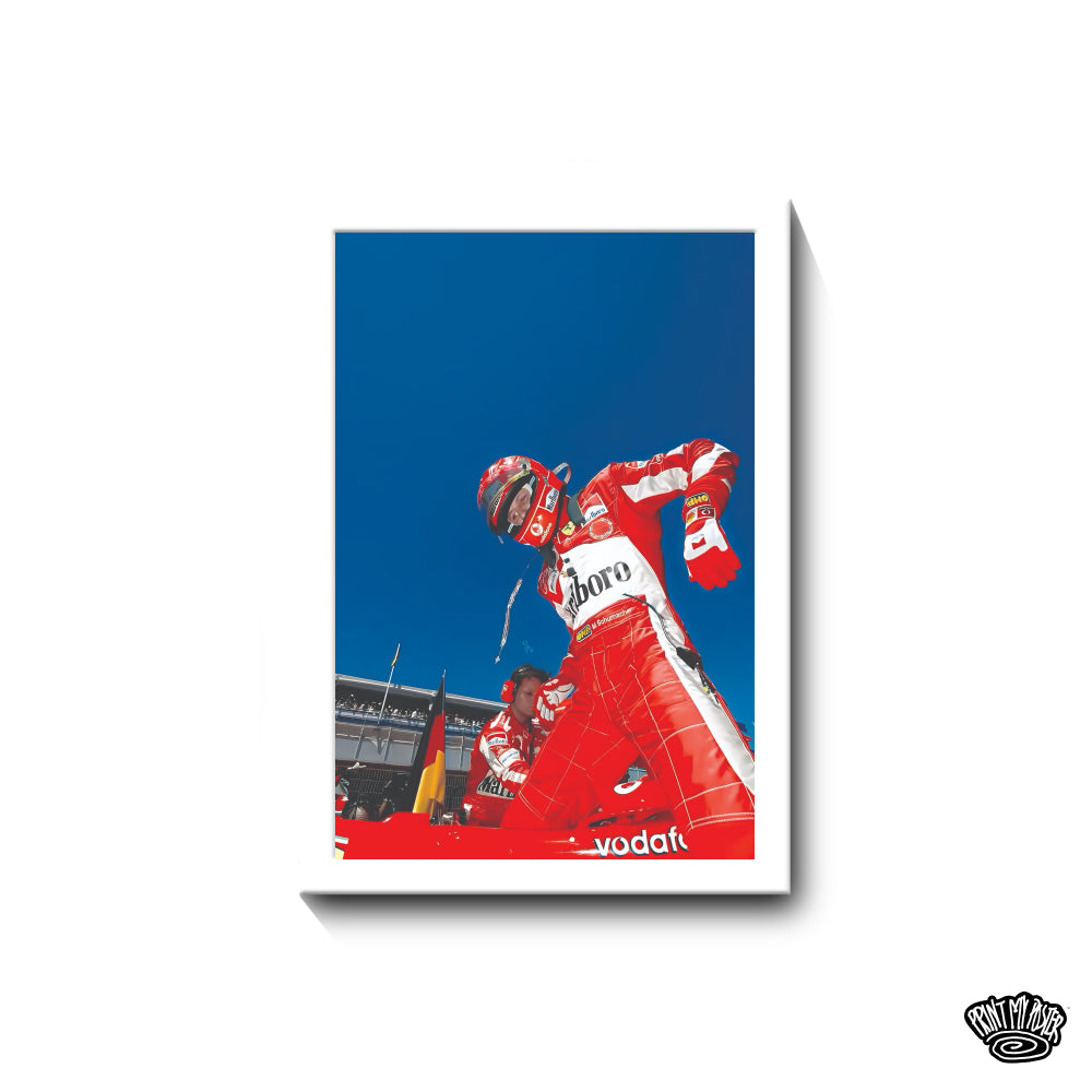 F1 Poster - Michael Schumacher