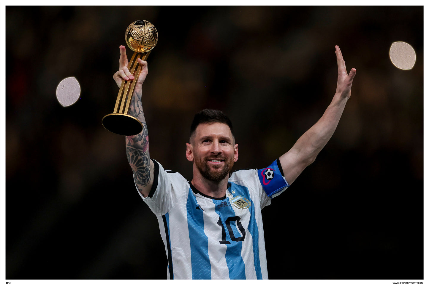 Football Poster - Lionel Messi