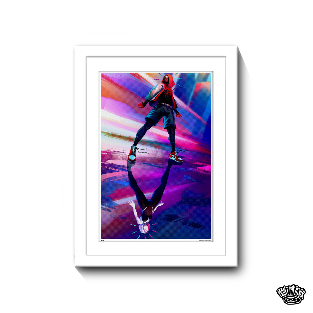 Gwen Stacy & Spider-Man Across the Spider-Verse Poster