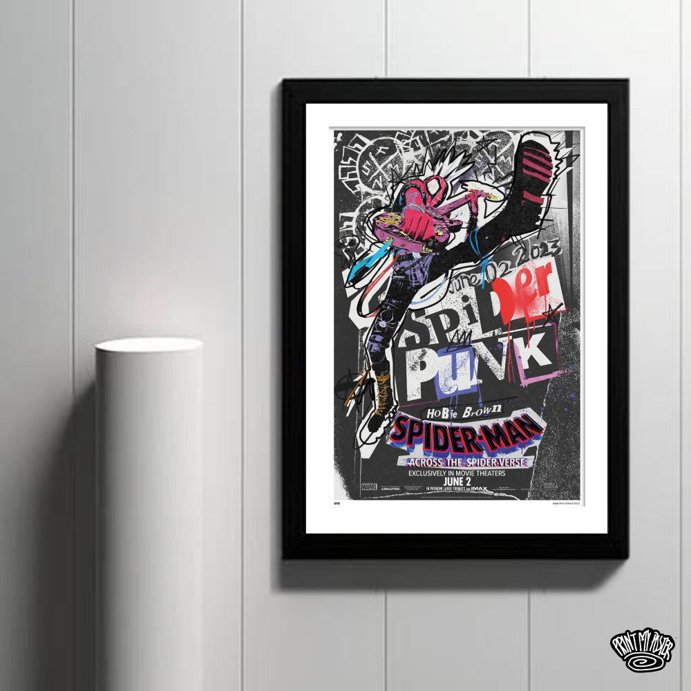 SpiderPunk - Spider-Man Across the Spider-Verse Poster