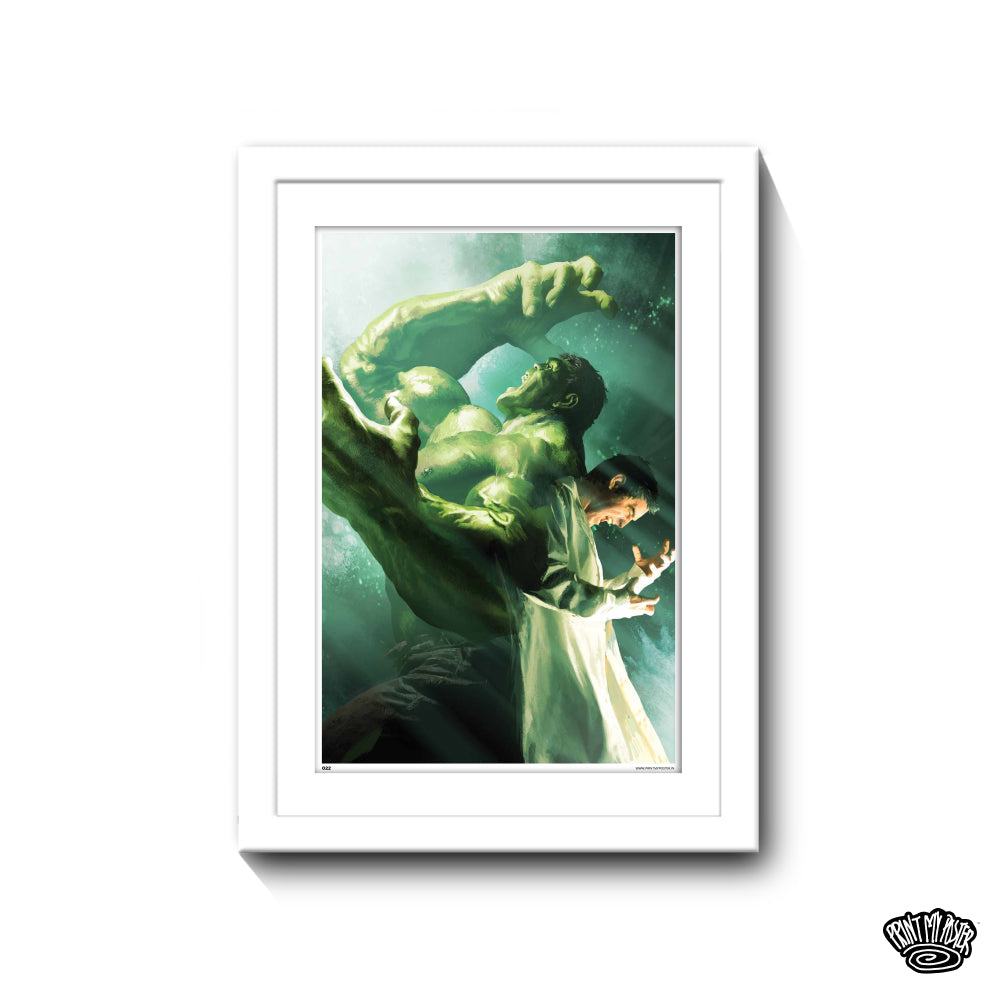 Hulk V/S Bruce Banner Poster