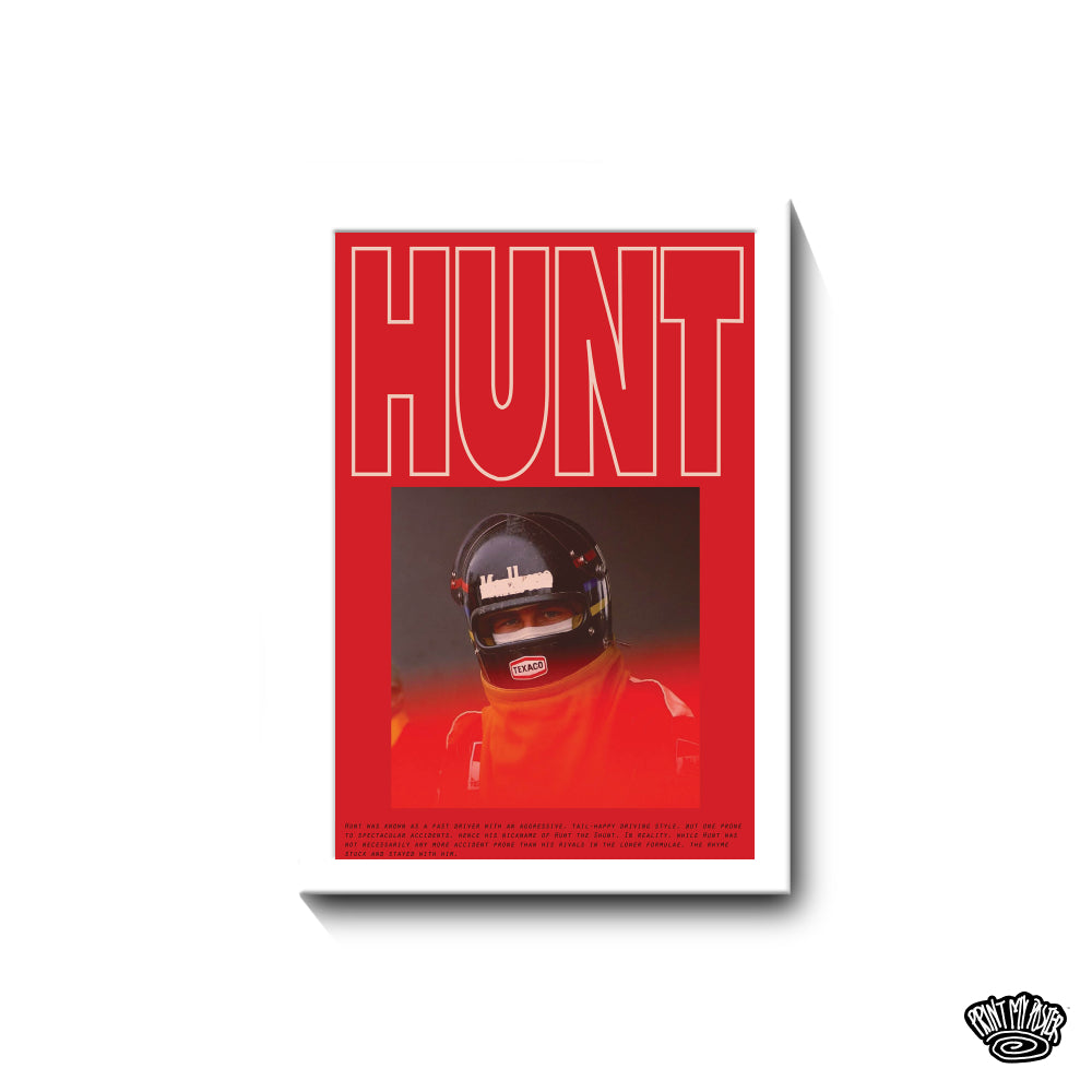 F1 Poster - James Hunt