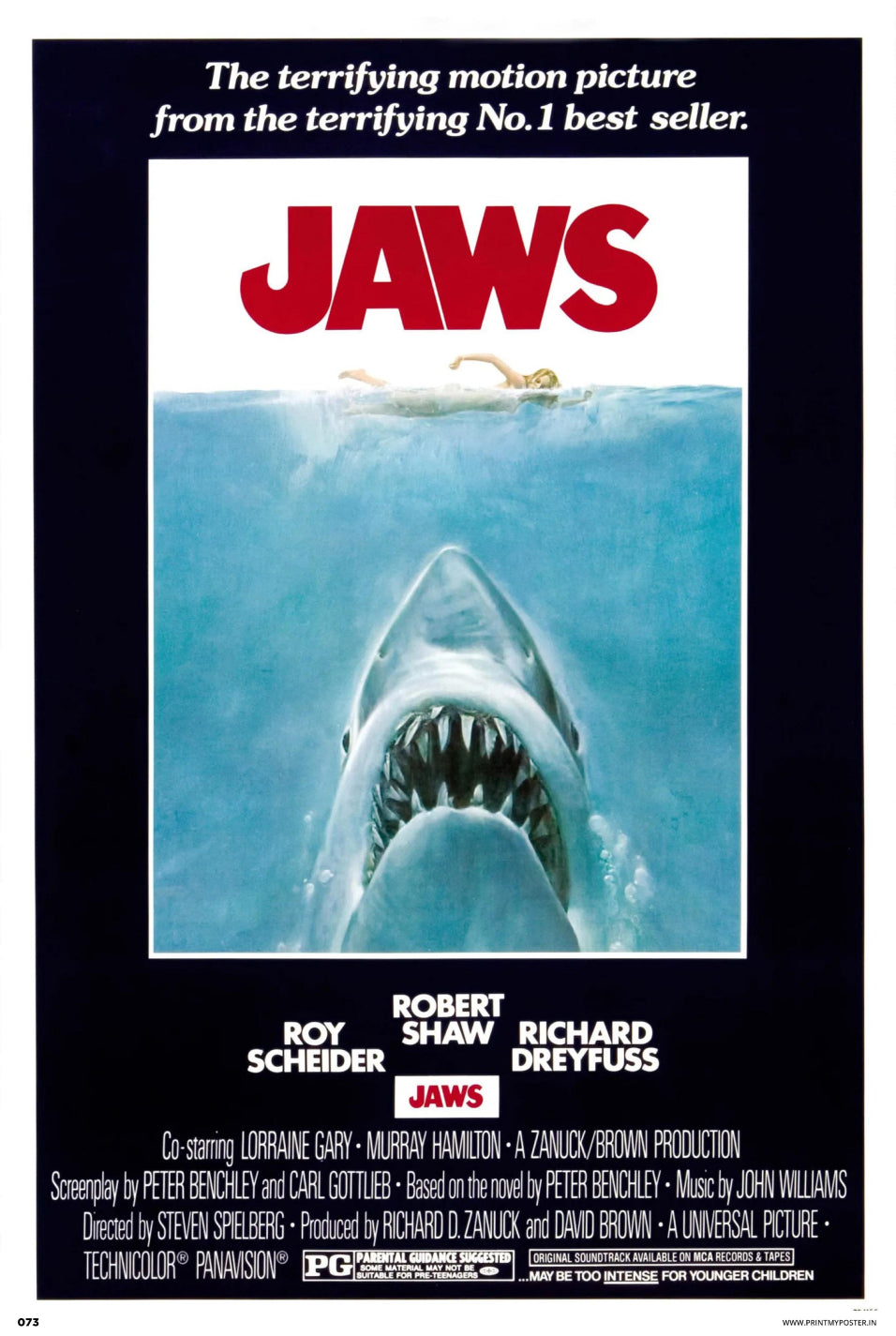 Movie Poster - JAWS