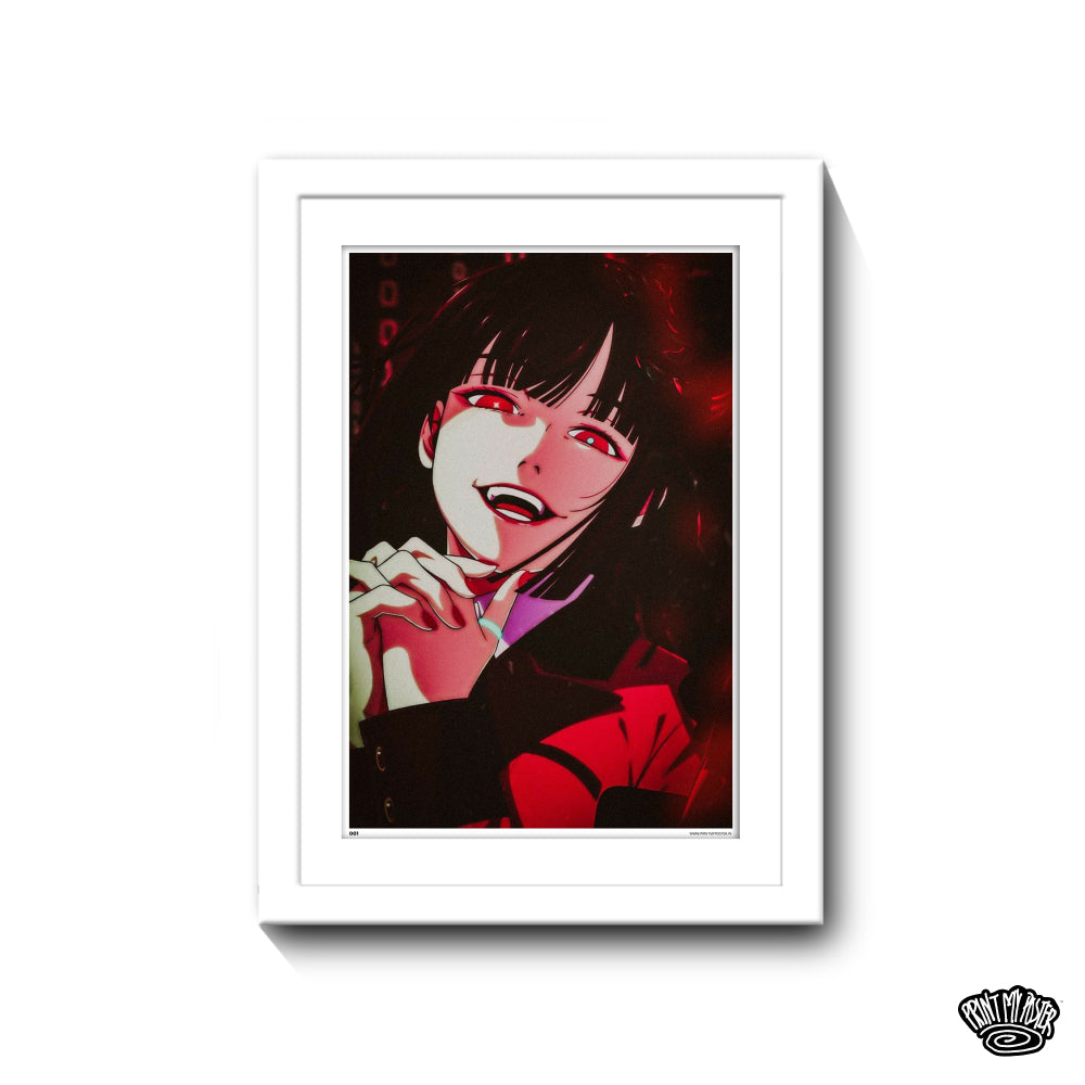 Kakegurui Poster - Smiling Yumeko