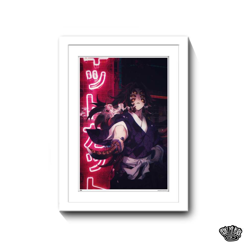 Demon Slayer: Kimetsu no Yaiba - Scary Kokushibo Poster