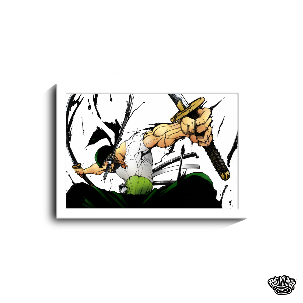 One Piece Poster - Zoro's Santoryu