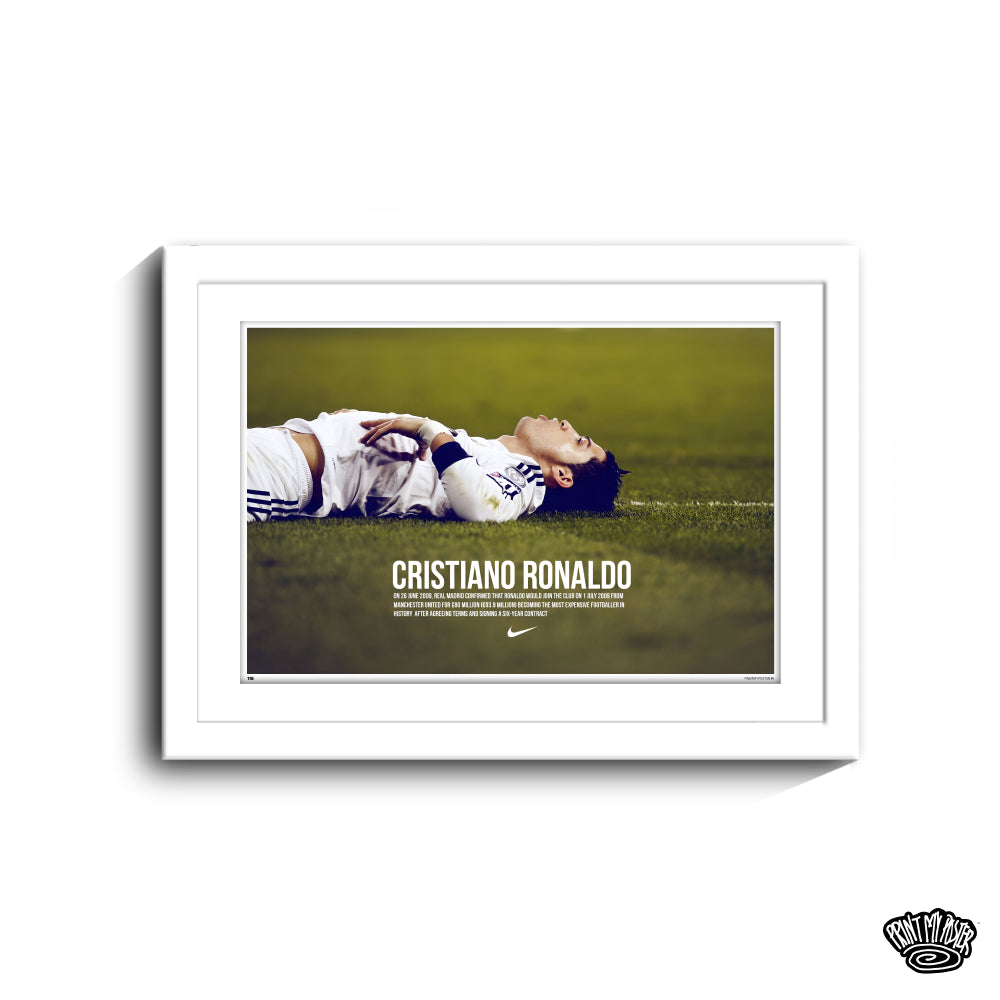 Football Poster - Cristiano Ronaldo
