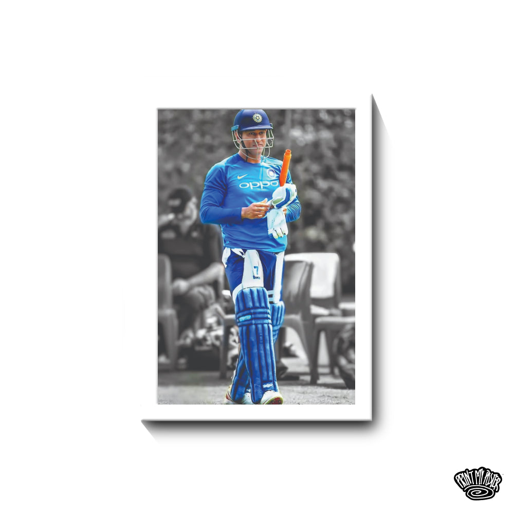 Cricket Poster - Mahi Bhai