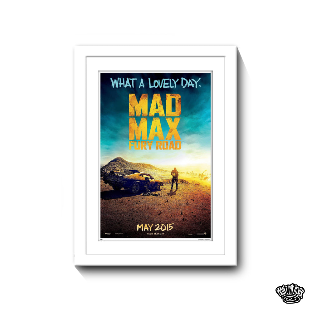 Movie Poster - Mad Max: Fury Road