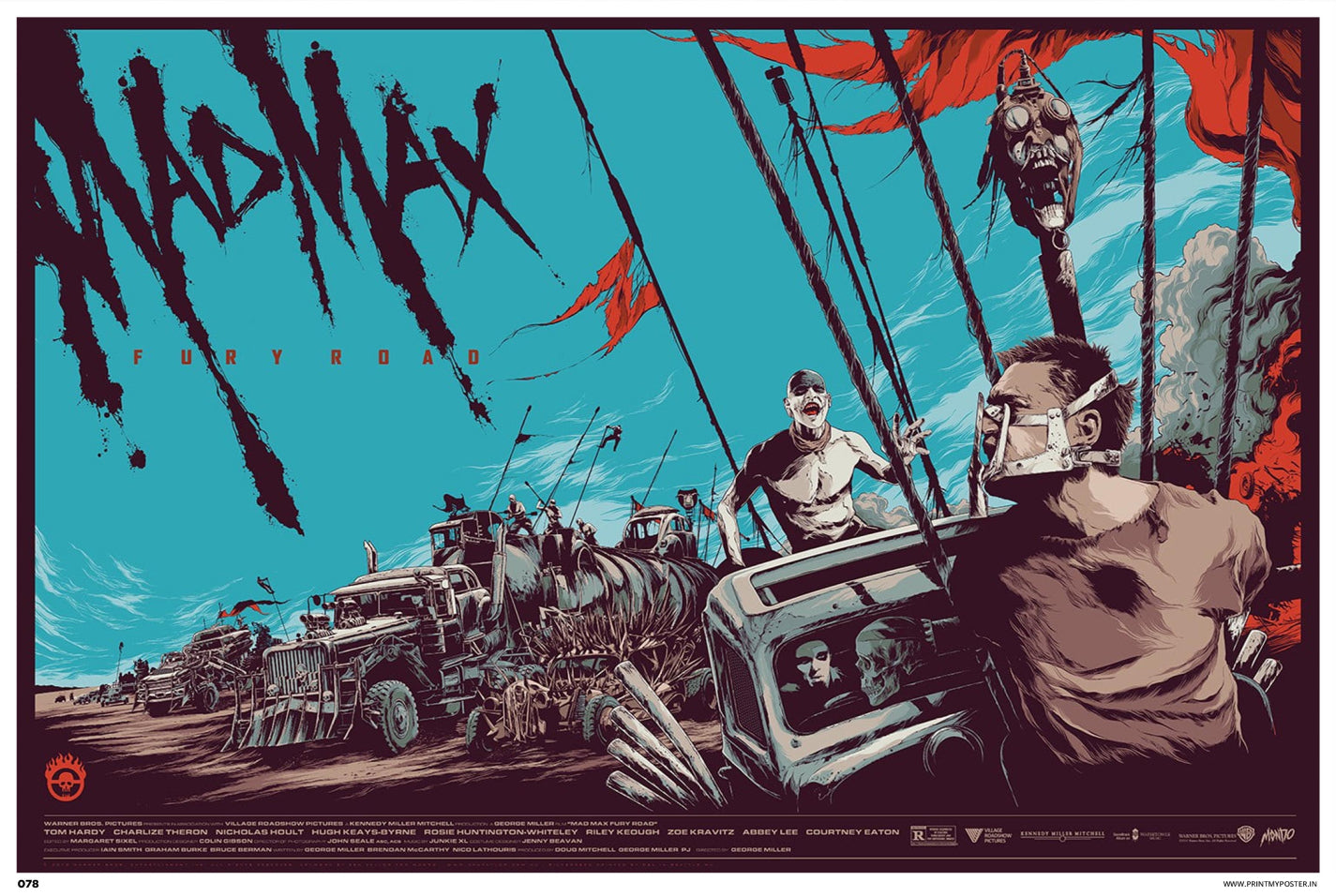 Movie Poster - Mad Max : Fury Road IV