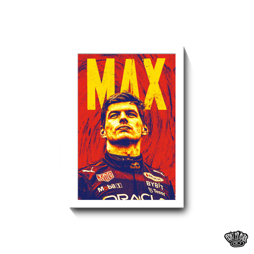 F1 Poster - Max Verstappen IV