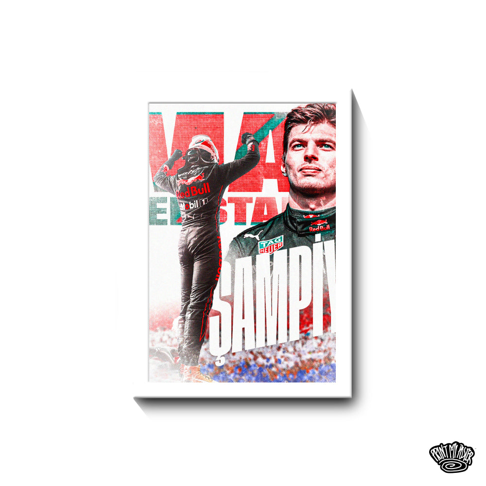 F1 Poster - Max Verstappen II