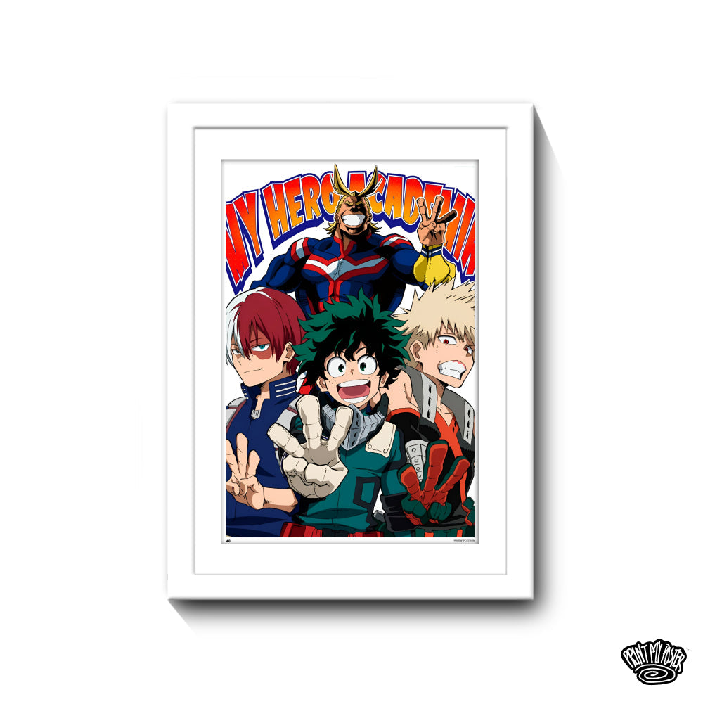 My Hero Academia - Midoriya, Todoroki, Bakugo