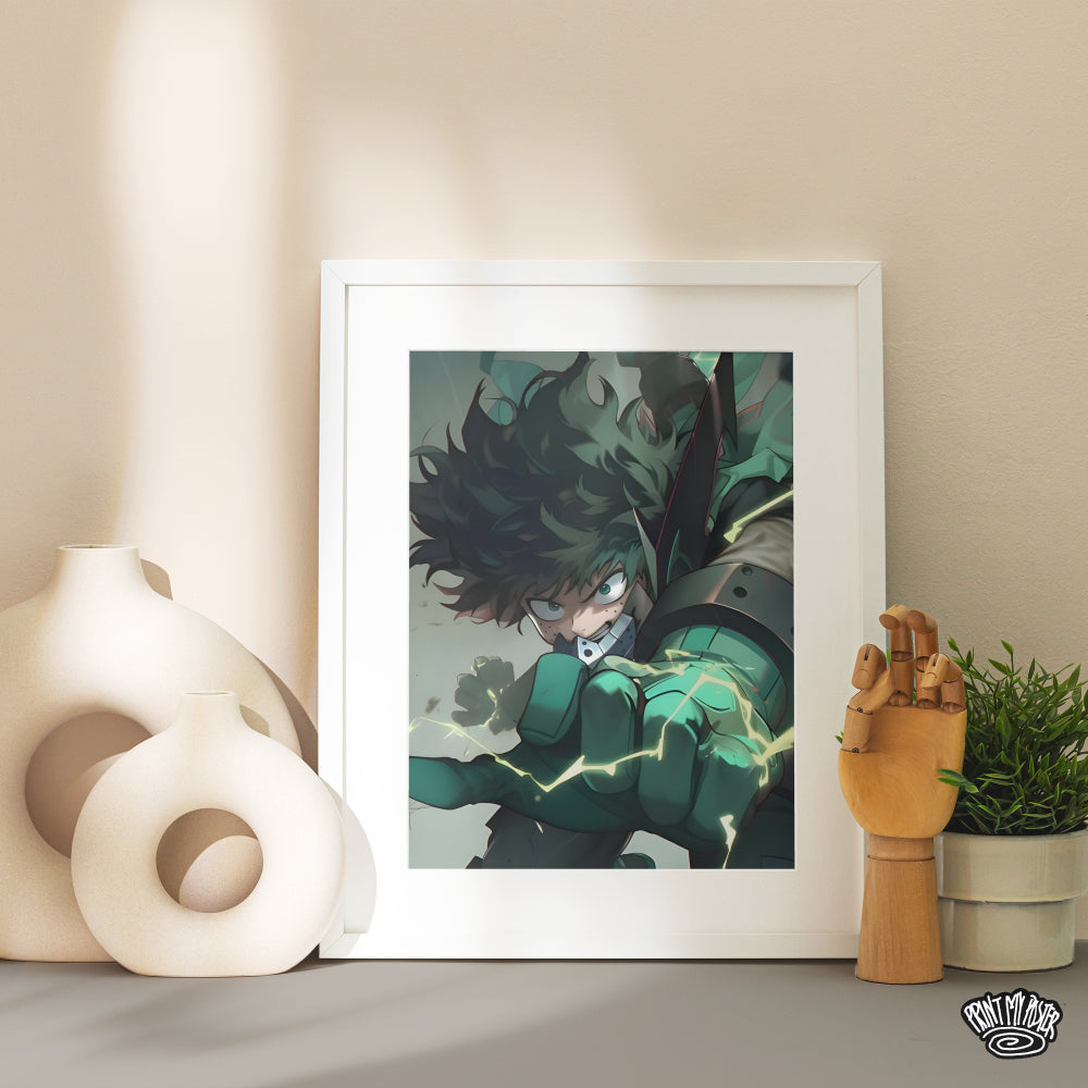 My Hero Academia - Deku Action Poster