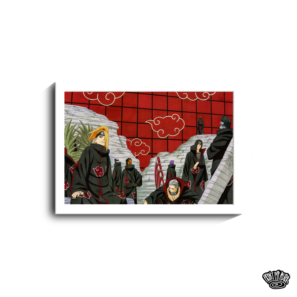 Naruto Poster - Akatsuki Clan III