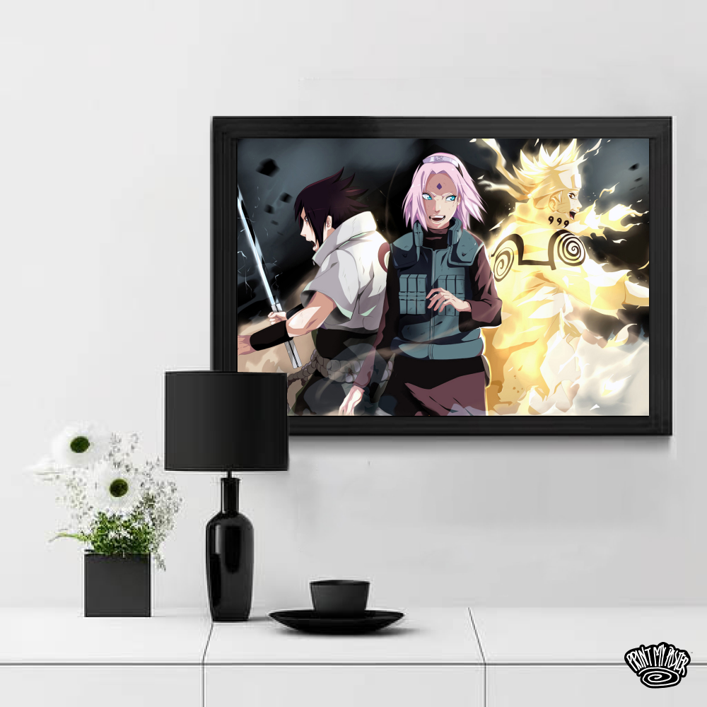Naruto Poster - Naruto, Sakura & Sasuke