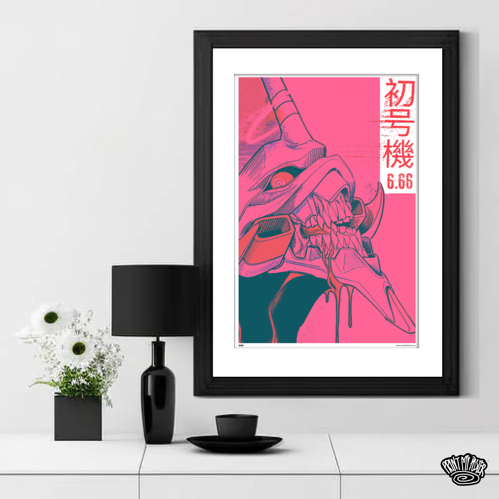 Neon Genesis Evangelion Poster - Hurtful Evangelion III