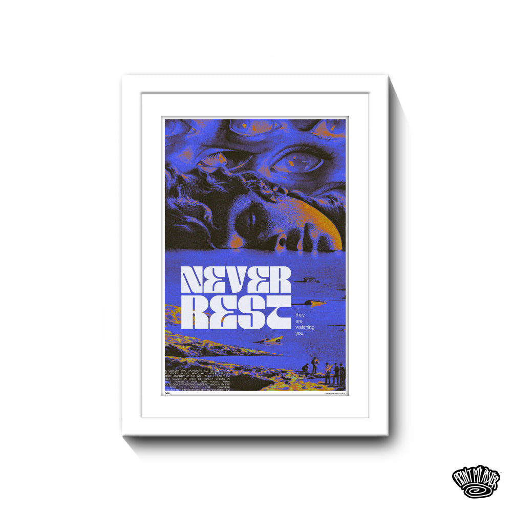 Quotes Poster - Never Rest