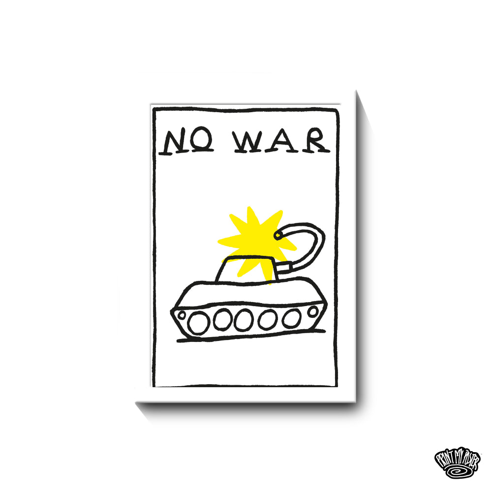 Quotes Poster - No War.
