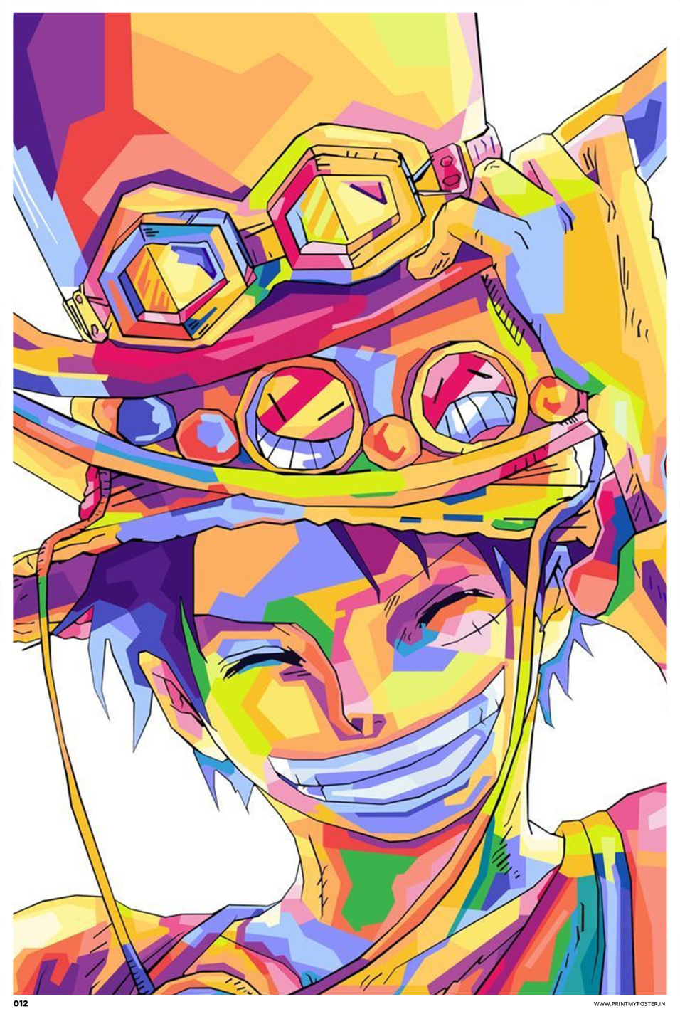 One Piece Poster - ASL x Luffy