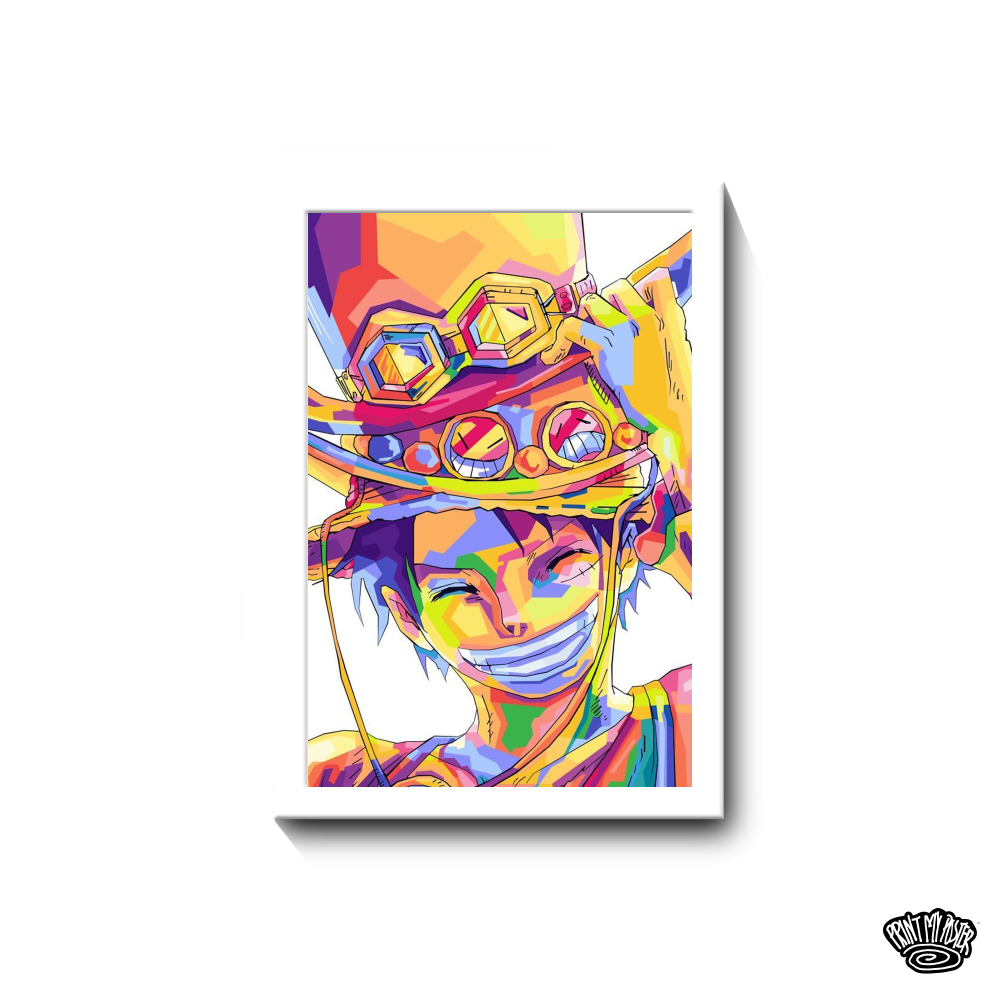 One Piece Poster - ASL x Luffy