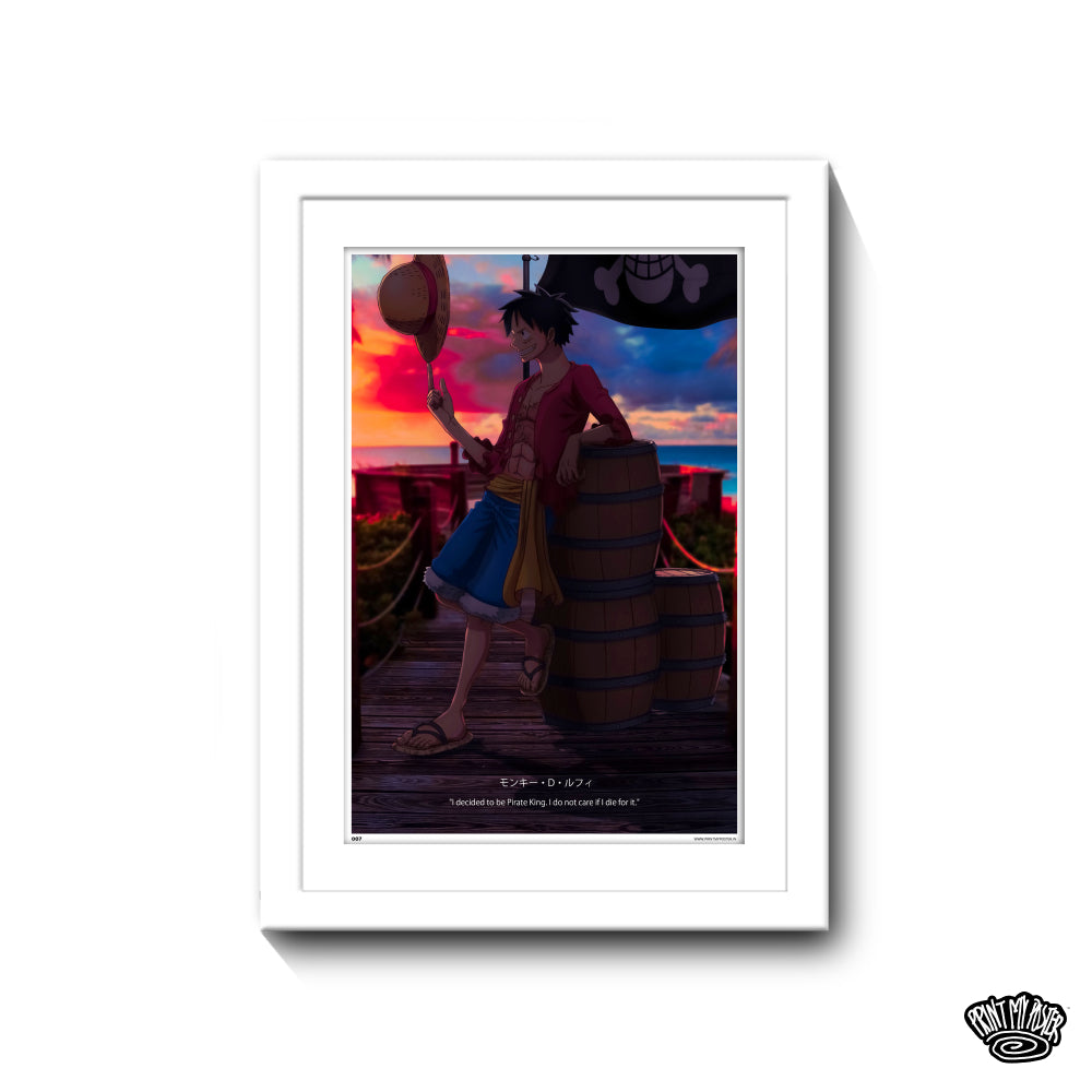 One Piece Poster - Luffy's Resolution