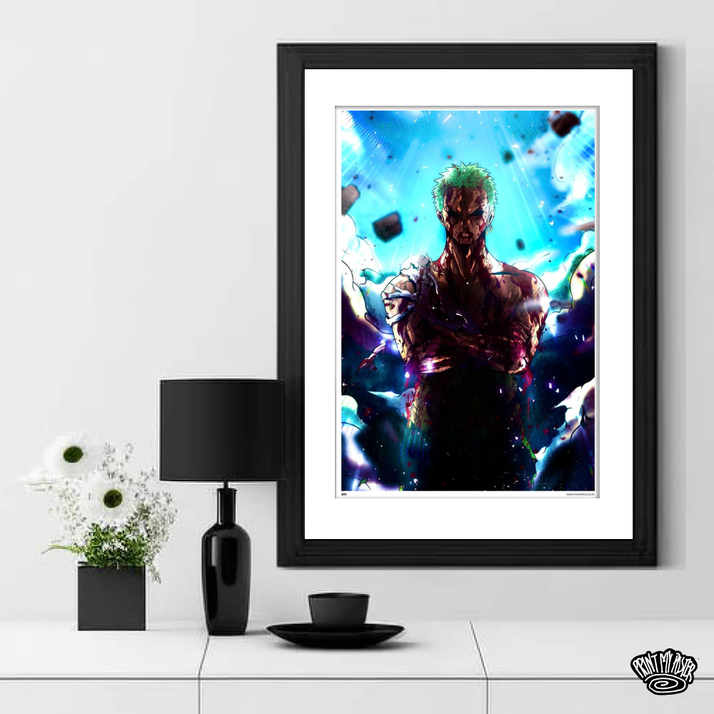 One Piece Poster - Zoro: "Nothing Happened"