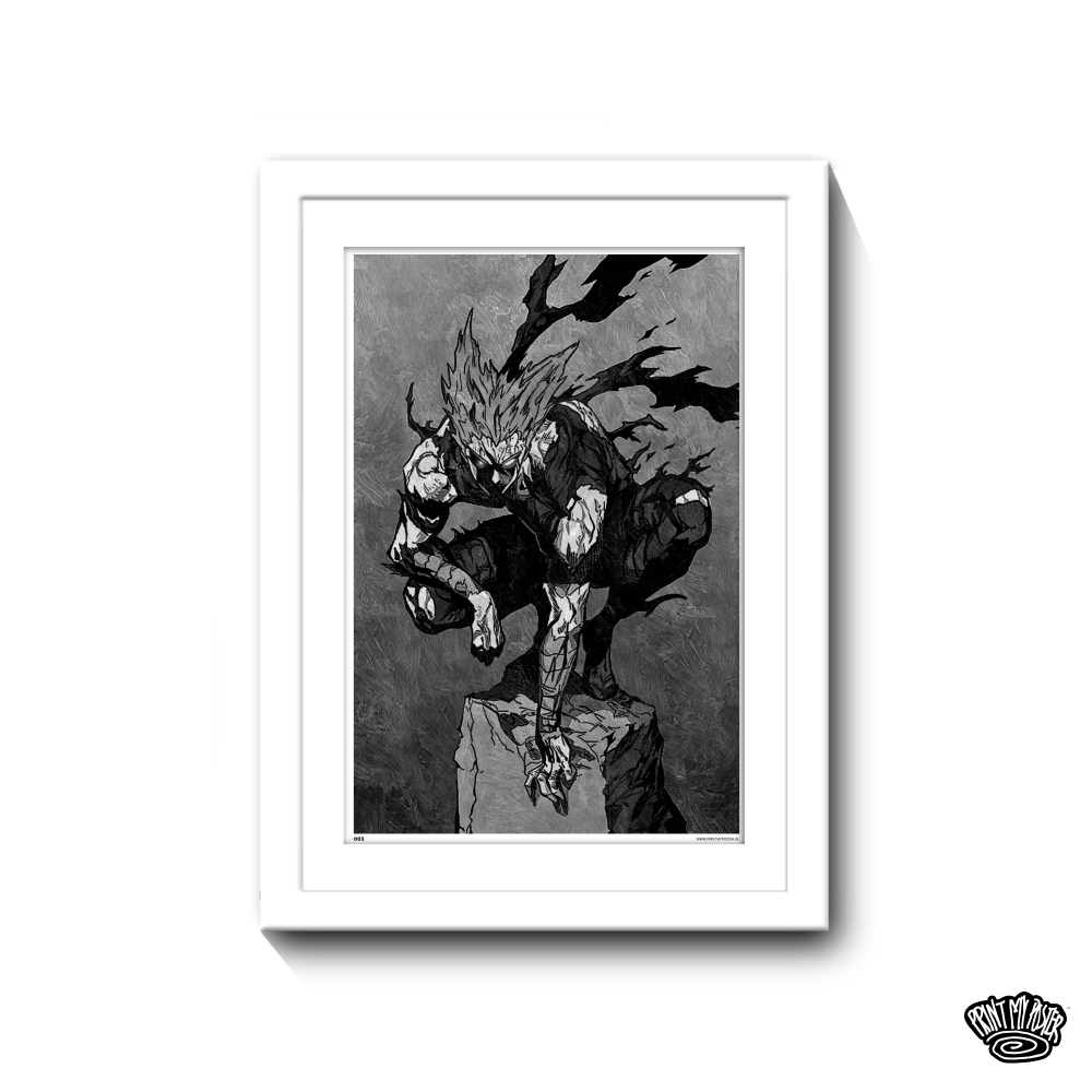 One Punch Man Poster - Garou