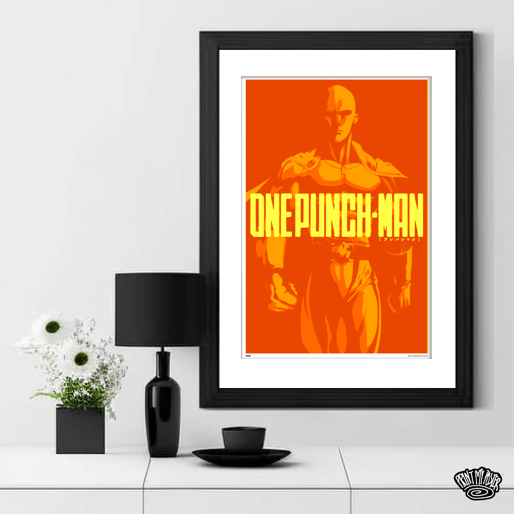 One Punch Man Poster - Saitama III