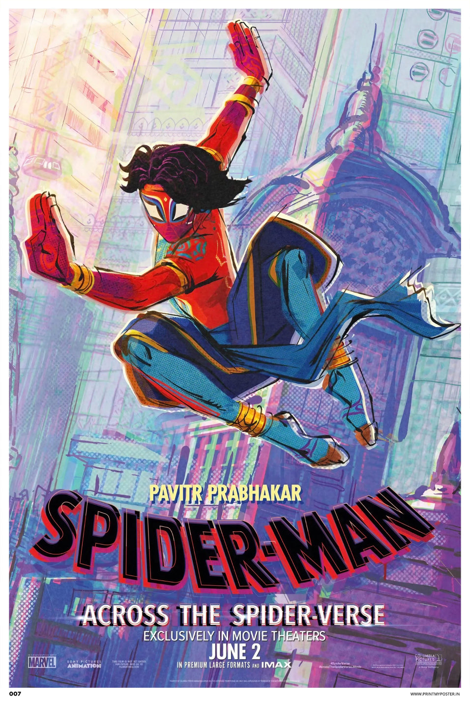 Pavitr Prabhakar - Spider-Man Across the Spider-Verse Poster