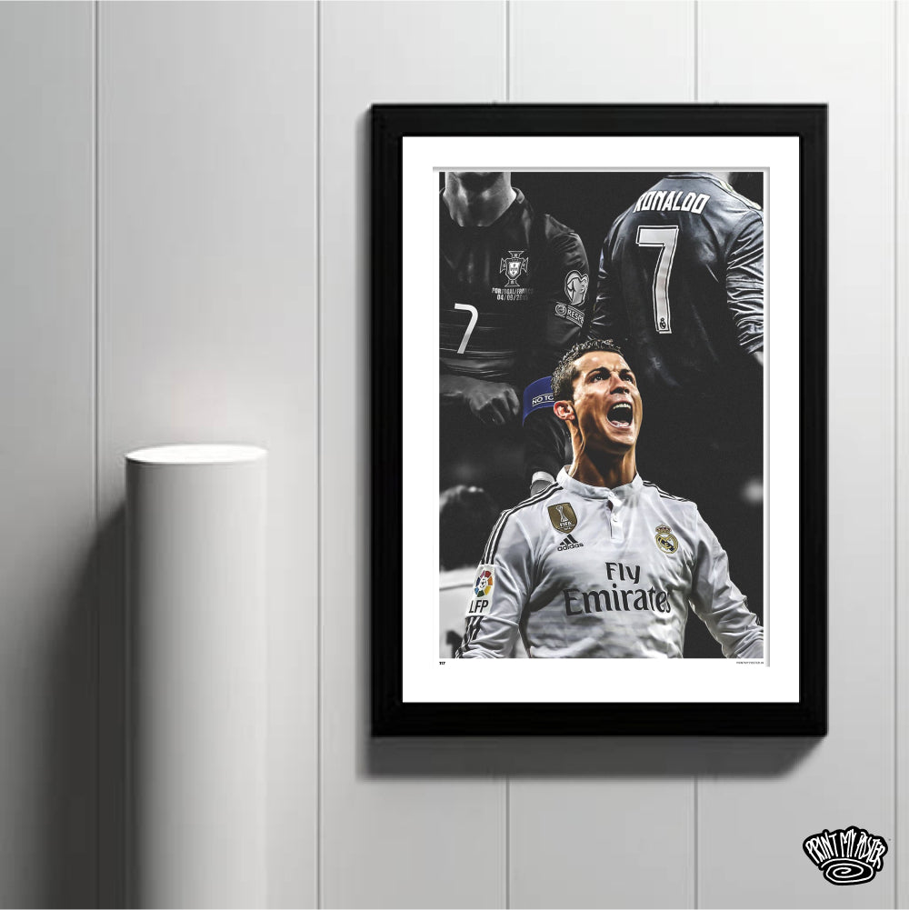 Football Poster - Cristiano Ronaldo
